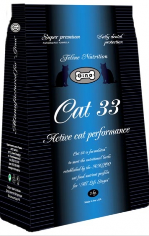  Gina Cat 33 Active cat performance Super premium  .  (Gina)
