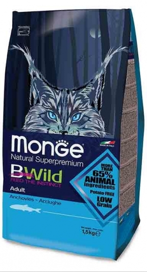 Monge Bwild Cat Anchovies         (Monge)
