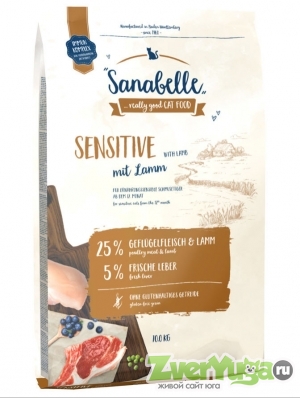 Sanabelle Sensitive with Lamb      (Sanabelle)