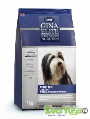  Gina Elite Adult Dog Lamb & rice     .   (Gina)
