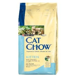 Купить Cat Chow Kitten с курицей. Для котят (Cat Chow)