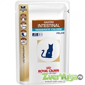 Купить RC Gastro Intestinal Moderate Calorie Гастро Интестинал модрит калорие (Royal Canin)
