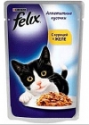 Felix корм для кошек кусочки в желе курица, Felix