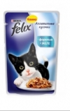 Felix корм для кошек кусочки в желе форель, Felix
