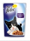 Felix корм для кошек кусочки в желе ягненок, Felix
