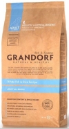 Grandorf Fish & Rice Грандорф для собак с белой рыбой и рисом, Grandorf