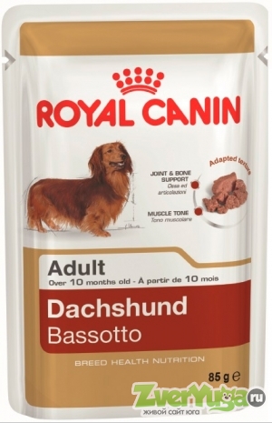 Купить Royal Canin Dachshund Adult Роял Канин влажный корм для такс (Royal Canin)