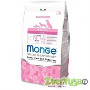  Monge Dog Speciality Adult Pork            (Monge)
