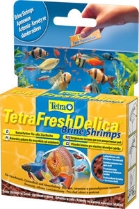 Купить Tetra FreshDelica Brine Shrimps корм креветка в желе (Tetra)
