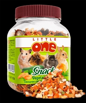 Купить Little One Овощная смесь Лакомство для всех видов грызунов (Little One)