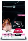 Pro Plan Medium Adult Sensitive для Собак средних c чувствительной кожей лосось и рис, Pro Plan