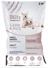 Blitz Lamb & Rice Small Breeds Adult Блитц корм для мелких пород собак с ягненком и рисом, Blitz