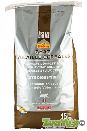  Babin Chat Volaille Cereales             (Babin)