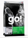 GO! Sensitivity+Shine Grain Free ГОУ! Беззерновой корм для котят и кошек с чувствительным пищеварением форель, лосось, Go