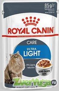 Купить Royal Canin Ultra Light Роял Канин Ультра Лайт, соус (Royal Canin)
