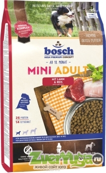  Bosch Adult Mini Lamb & Rice       (Bosch)