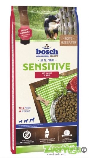  Bosch Sensitive Lamb & Rice      (Bosch)