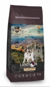 Landor Dog Adult Small Breed Duck Ландор корм для собак малых пород с уткой и рисом, Landor